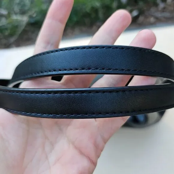 Michael Kors Kelsey Black Pebbled Leather Shoulder Bag, Pre-owned - Picture 4 of 10